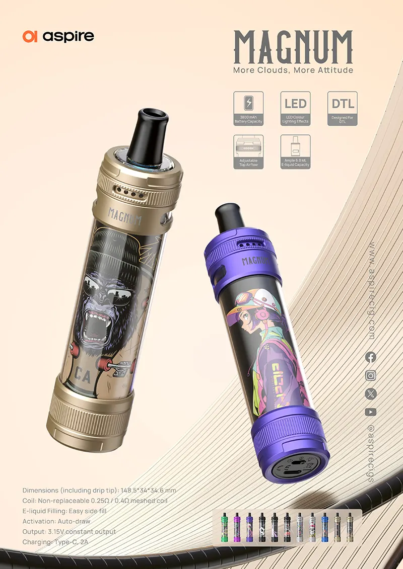 Magnum Vape – פוסטר פרסומי