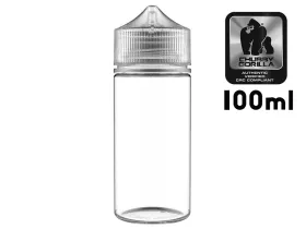 בקבוק 100 מ"ל V3 שקוף CHUBBY GORILLA מקורי - CIG