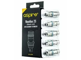 ASPIRE NAUTILUS 2S REPLACEMENT COILS 5PCS - CIG