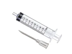 מזרק פלסטיק 10 מ"ל עם מחט - CIG