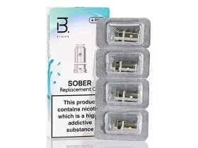 BMOR SOBER REPLACEMENT COILS (4-PACK) - CIG