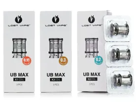 LOST VAPE UB MAX COILS 3PCS - CIG