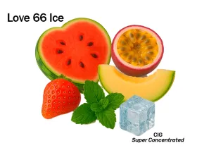 LOVE 66 ICE ULTRA-CONCENTRATED FLAVOR - CIG - CIG