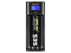 GOLISI I1 2A SMART USB CHARGER WITH LCD SCREEN - CIG
