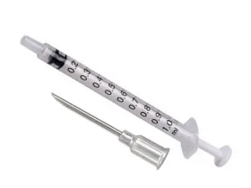 מזרק פלסטיק 1 מ"ל עם מחט - CIG