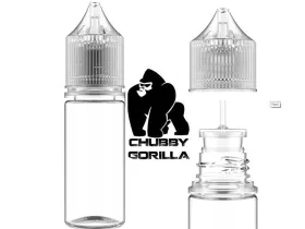 בקבוק 50 מ"ל V3 שקוף CHUBBY GORILLA מקורי - CIG