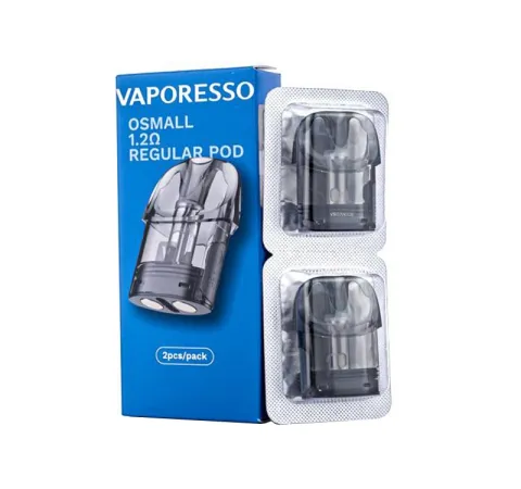 VAPORESSO OSMALL REGULAR POD CARTRIDGE 2ML 1.2OHM 2PCS - CIG