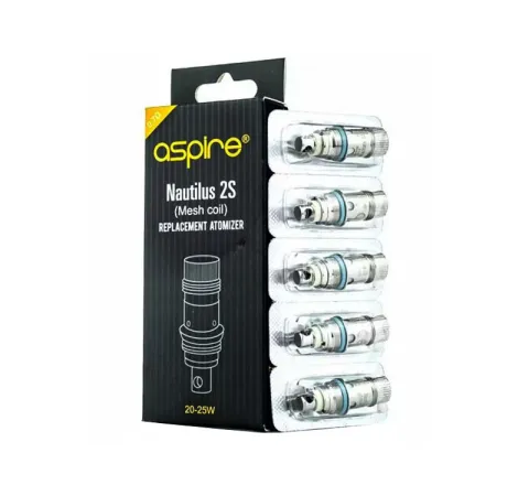 ASPIRE NAUTILUS 2S REPLACEMENT COILS 5PCS - CIG
