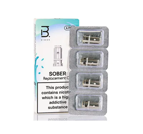 BMOR SOBER REPLACEMENT COILS (4-PACK) - CIG