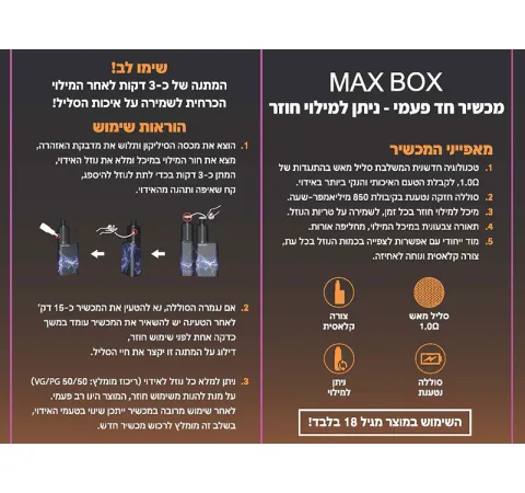 R&M (RANDM) MAX BOX KIT - CIG