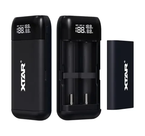 XTAR PB2S 18650 & 21700 FAST CHARGER & POWER BANK - CIG