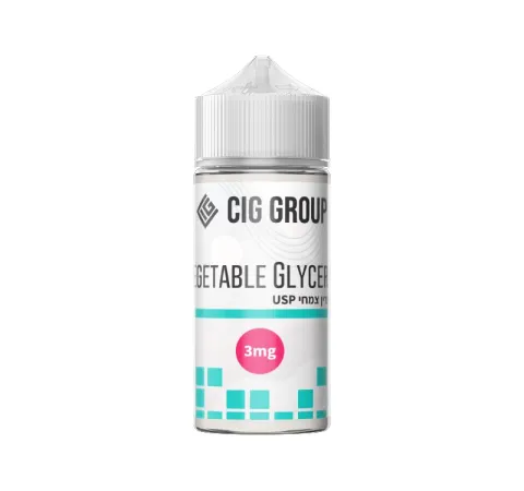 70 מ"ל גליצרין צמחי USP/EP בבקבוק 100 מ"ל - CIG