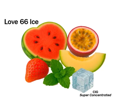 LOVE 66 ICE ULTRA-CONCENTRATED FLAVOR - CIG - CIG