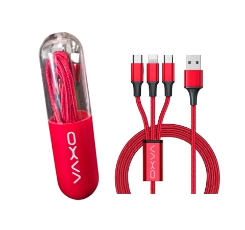 כבל טעינה O X V A שלוש באחד - CIG