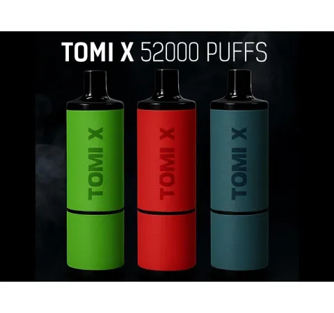 סיגריה אלקטרונית TOMI X טומי איקס 52,000 שאיפות - CIG